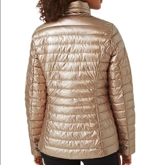 Kate Spade Packable Puffer Jacket in Glittering Rose Size XS NWT - Picture 4 of 16